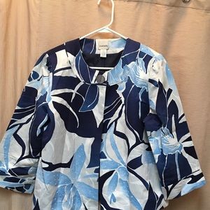 Chico’s printed blazer